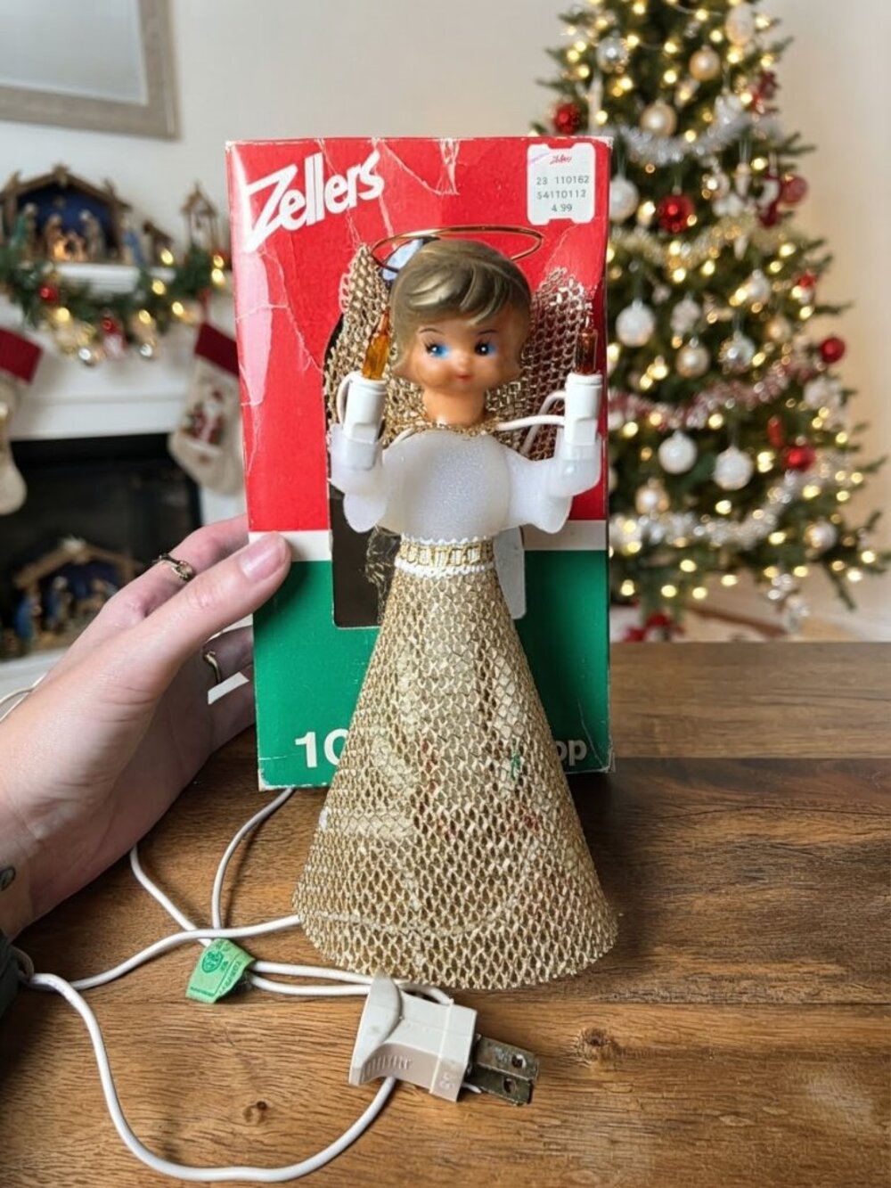 Light Up Angel Tree Topper